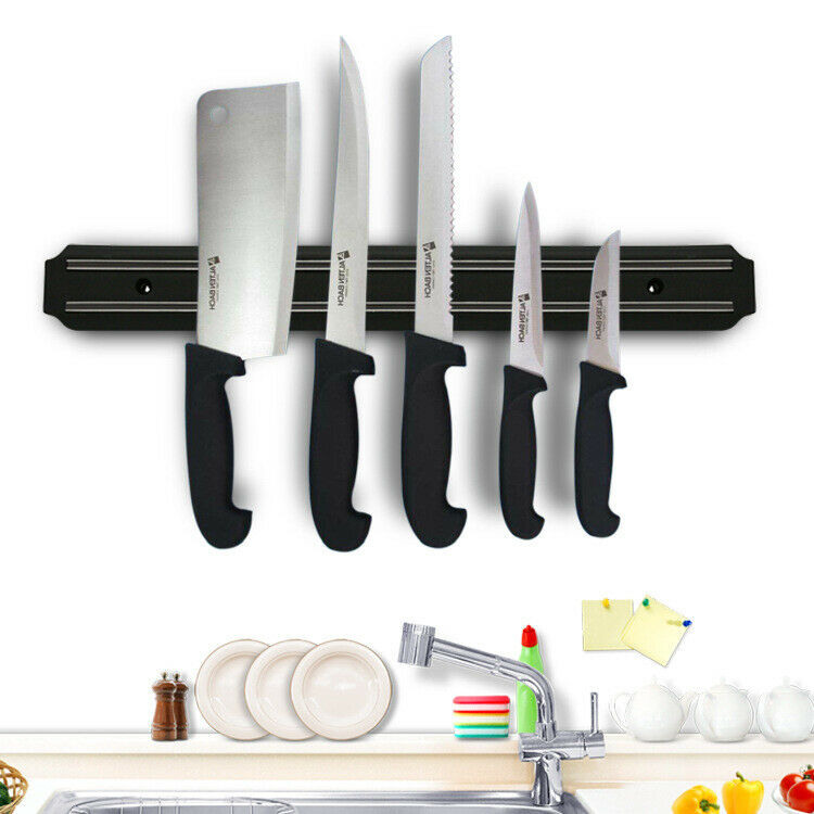 21.6 “ Wall Mount Magnetic Knife Scissor Storage Holder Rack Strip Kitchen Tool