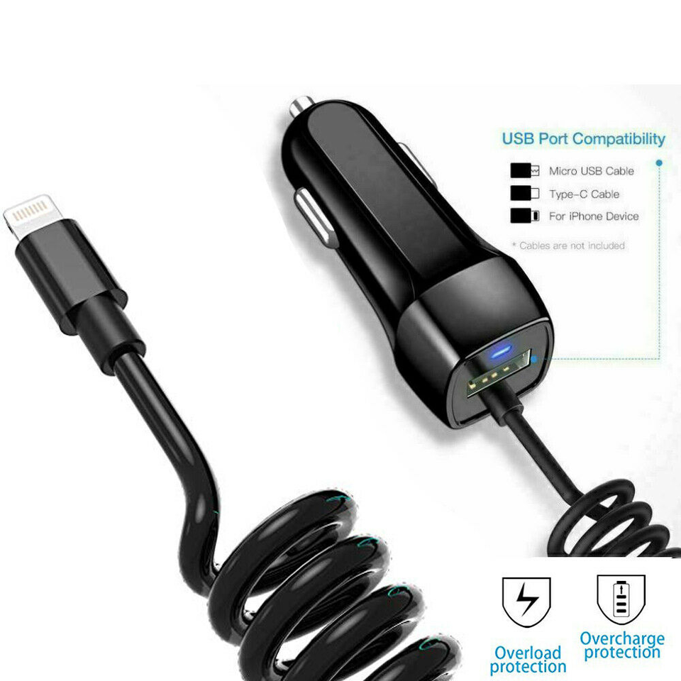 Fast Car Charger with Extra USB Port