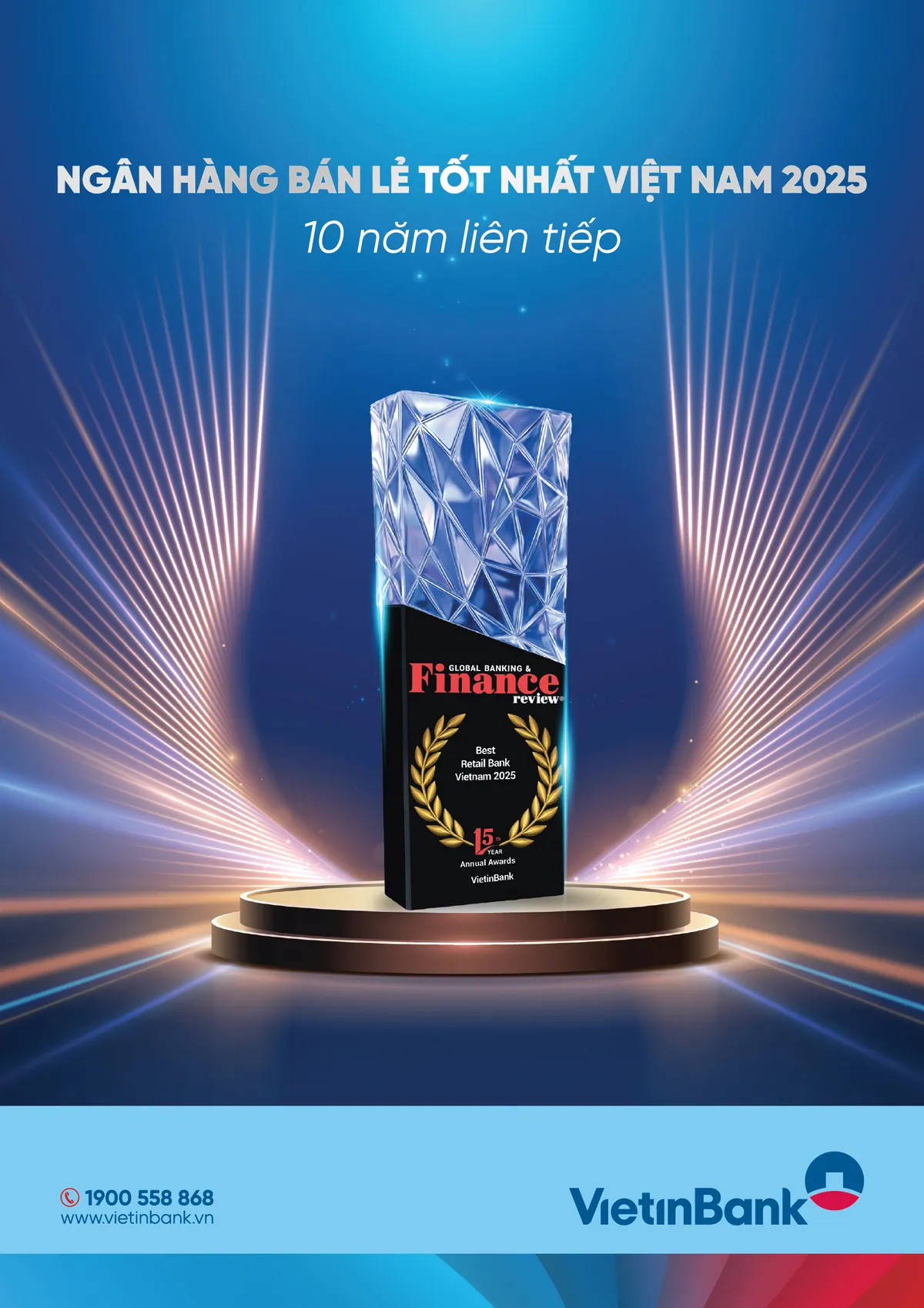 VietinBank 10 năm liên tiếp giữ vững danh hiệu “Ngân hàng bán lẻ tốt nhất Việt Nam”- Ảnh 2.