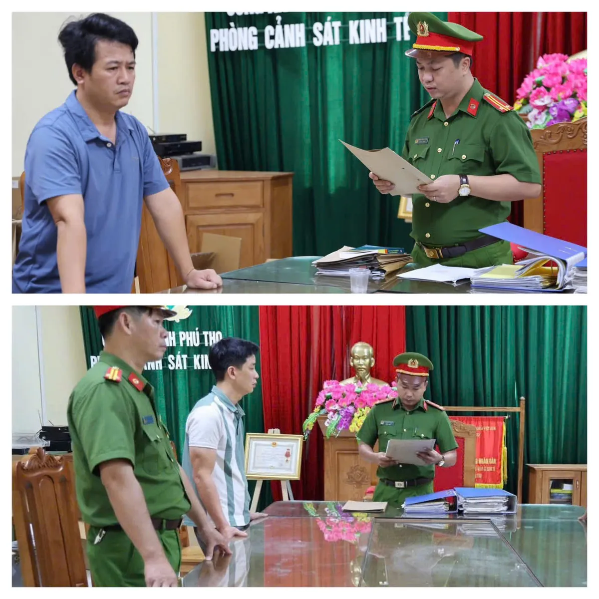 Phú Thọ: Khởi tố giám đốc công ty sản xuất hơn 1,6 triệu bình chữa cháy giả - Ảnh 1.