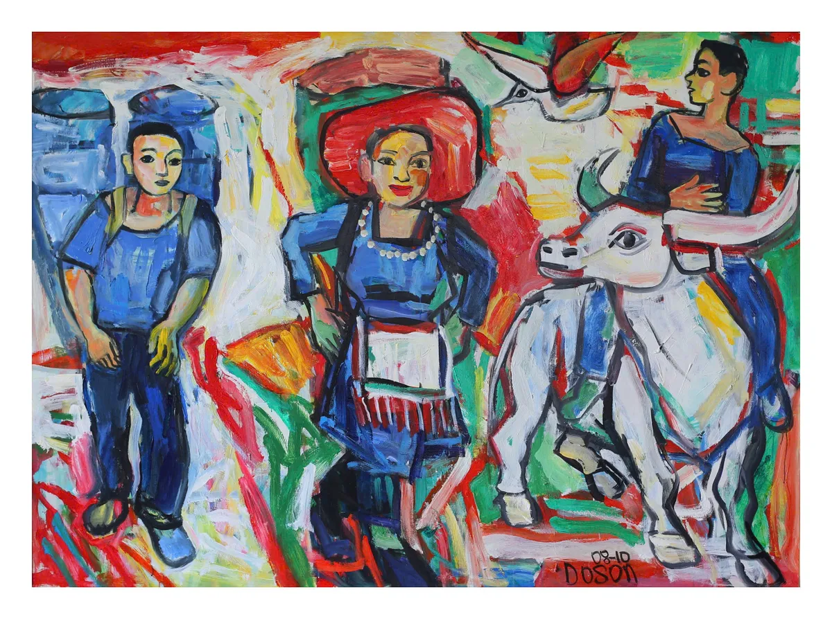 Những tác phẩm chưa phai màu ký ức của họa sĩ bậc thầy Đỗ Sơn - Ảnh 7.