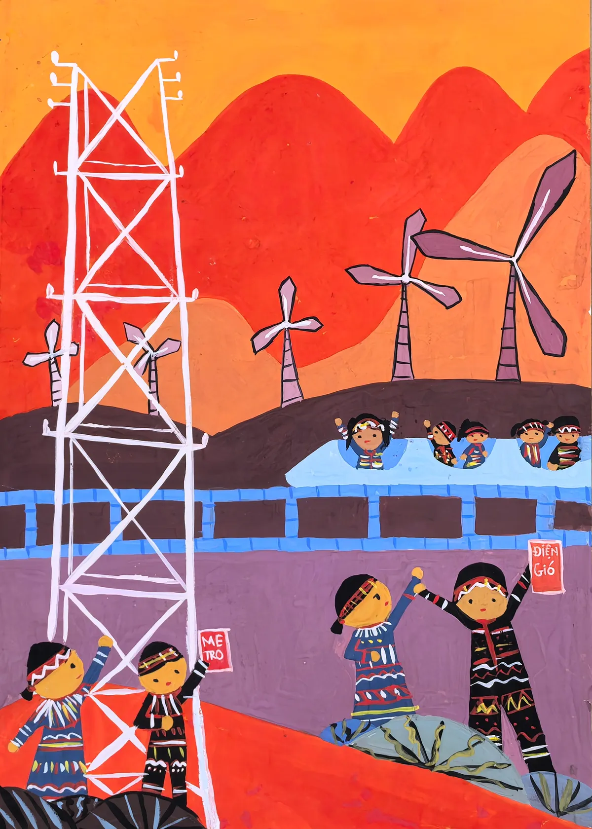 Cuộc thi và Triển lãm tranh thiếu nhi toàn quốc 2025 trao 44 giải thưởng - Ảnh 4.