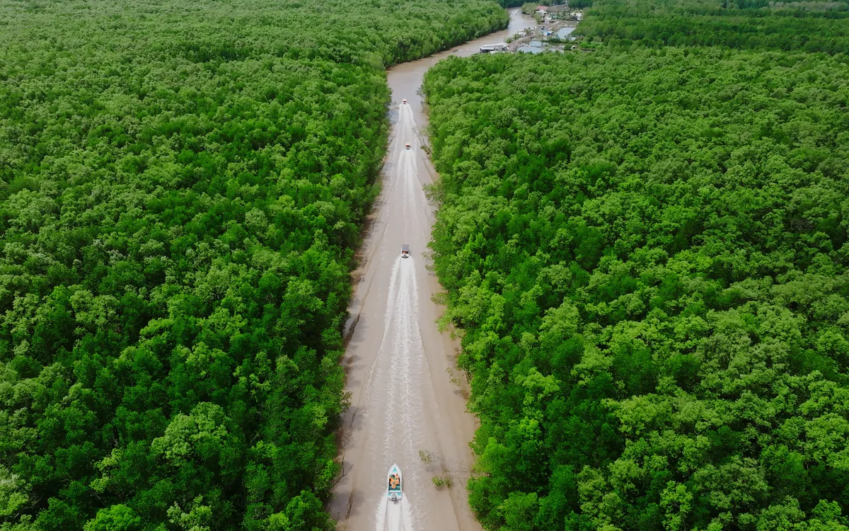 Định vị du lịch Cà Mau trong bản đồ quốc gia.