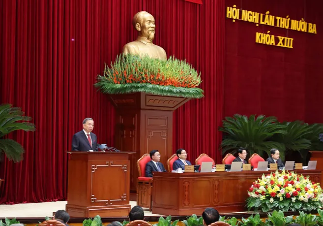 Khai mạc Hội nghị lần thứ 13 Ban Chấp hành Trung ương Đảng khóa XIII- Ảnh 1.