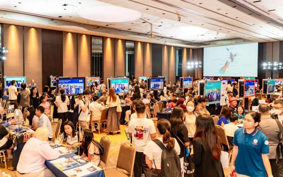 Ngày hội Giáo dục New Zealand là sự kiện giáo dục uy tín và lớn nhất của Chính phủ New Zealand tại Việt Nam