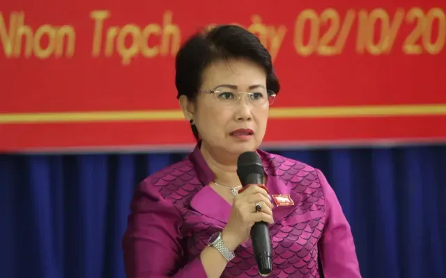 Bà Phan Thị Mỹ Thanh. (Ảnh: Đ.N)