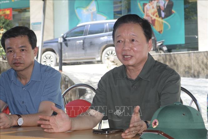 Phó Thủ tướng Trần Hồng Hà kiểm tra công tác khắc phục bão lũ tại Cao Bằng - Ảnh 6.