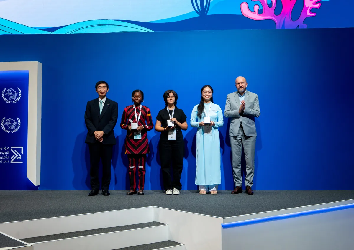 Học sinh Việt Nam giành Giải Nhì Quốc tế Cuộc thi Viết thư Quốc tế UPU năm 2025 - Ảnh 1.