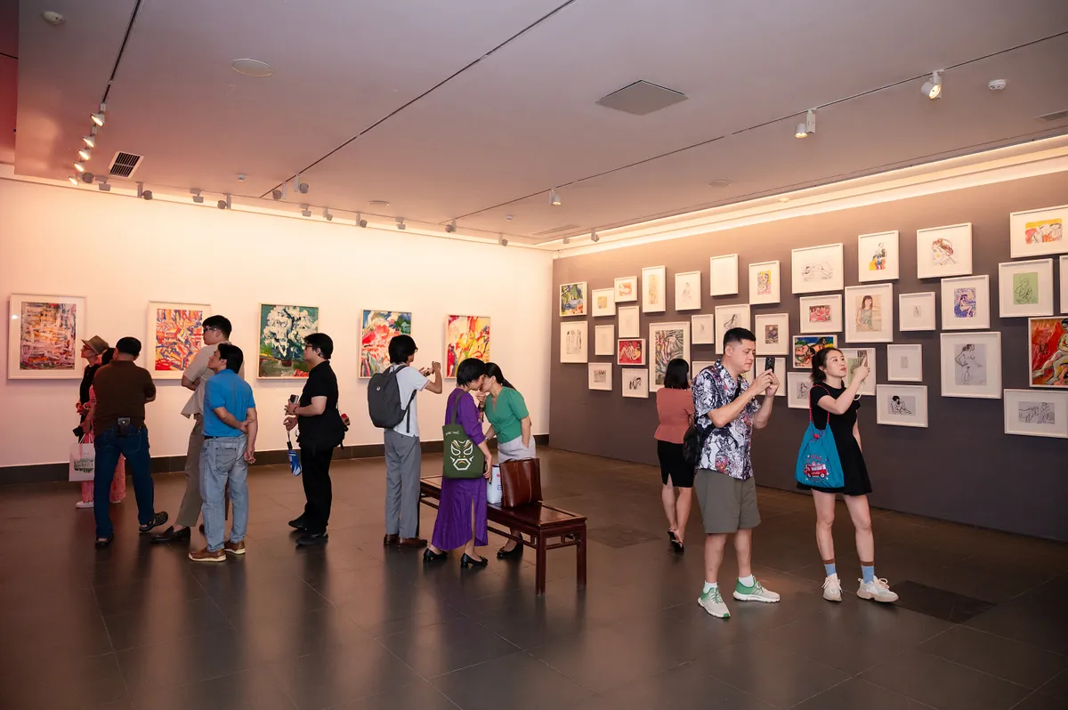 Những tác phẩm chưa phai màu ký ức của họa sĩ bậc thầy Đỗ Sơn - Ảnh 3.