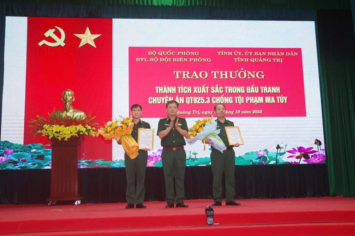 BTL Bộ đội Biên phòng: Khen thưởng chuyên án bắt giữ 500kg ma túy - Ảnh 1.